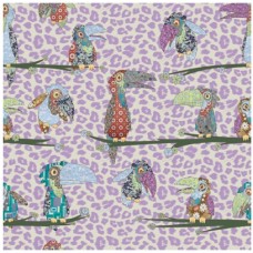 Wallpaper - Toucan Lilac Wallpaper - Toucan Lilac